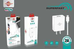 Wedomup Mcd21w Caricatore Type-C da 21W, Adattatore di Ricarica Rapida per Telefoni Cellulari con Uscita 2A - Product Image 3