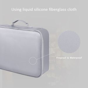 Bolsa Organizadora de Documentos Impermeable y Resistente al Fuego, Bolsa Segura para Archivos Importantes para el Hogar, Oficina y Viajes - Product Image 2