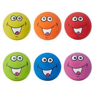 Giocattoli per cani striduli e divertenti in lattice di gomma morbida e interattiva da gioco per cani da masticare palline ecologiche - Product Image 6