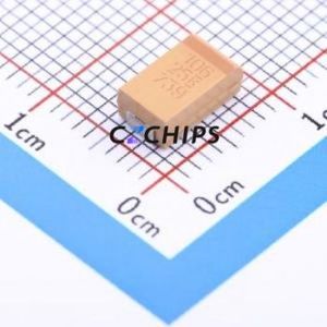 ตัวเก็บประจุแทนทาลัม T491D106M025AT รุ่น CASE-D-7343 ( ความจุ: 10uF )( ความแม่นยำ: 20%) แรงดันไฟฟ้าที่กำหนด: 25V - Product Image 1