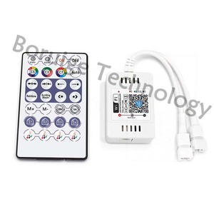 Sihirli ev kablosuz LED denetleyici 5V 12V 24V çift yük <span class=keywords><strong>RGB</strong></span> Neon ışıkları uzaktan Bluetooth ve ses kontrolü için ev dimmerler - Product Image 3