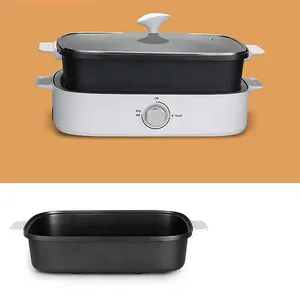 Reizen Draagbare Elektrische Fornuis Oem Multifunctionele Koken Frituren Stoom Mini Koken Hot Pot