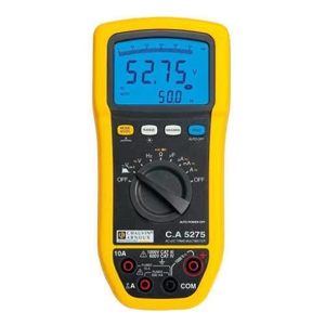 เครื่องมือวัดไฟฟ้า Chauvin Arnoux C.A 5273 True RMS พร้อมวัดแรงดันไฟฟ้าต่ำพิเศษ อุณหภูมิ และค่าความจุ - Product Image 4