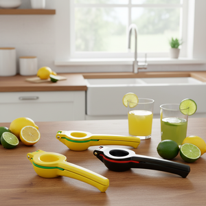 Exprimidor de Limones y Limas Multifuncional de Plástico Reutilizable, Herramienta Manual de Doble Capa para Exprimir Frutas, Utensilio de Cocina - Product Image 2
