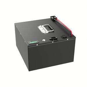 แบตเตอรี่รถกอล์ฟสกู๊ตเตอร์ 48v 60v 72v Lifepo4 แบตเตอรี่ลิเธียม 50ah 100ah สำหรับระบบโซลาร์โฮม พร้อมจอ LCD ในตัว ระบบ BMS - Product Image 3