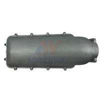 Collecteur d'admission en aluminium satiné MATCHWAY LS Lo-Ram EFI pour GM LS1/LS2/LS6 avec kits de rail de carburant