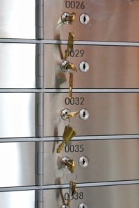 Thép không gỉ an toàn hộp tiền gửi với nhung trái phiếu hộp và JZ-01 khóa chìa khóa kép - Product Image 4