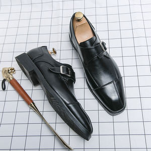 Mocassins pour hommes grande taille en PU, décontractés et tendance, à enfiler, avec coutures, style littéraire, pour le bureau et la carrière, toutes saisons, semelle intermédiaire en caoutchouc - Product Image 3