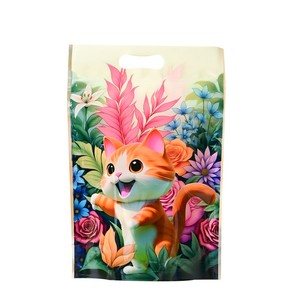 Bolsa de embalaje al por mayor para galletas de dibujos animados, bolsa autoportante para dulces, bolsa autosellable, bolsa para dim sum, bolsa con cierre para snacks crujientes tipo copo de nieve - Product Image 2