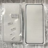 Protection d'Écran en Verre Trempé Premium 9H Courbé 3D à Couverture Totale pour Téléphone Mobile Tecno Spark 20 Pro+ Infinix Note 40 Pro+