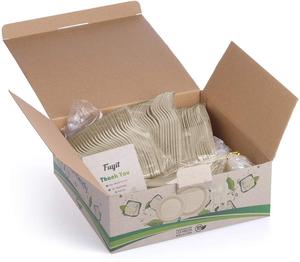 Vaisselle jetable <span class=keywords><strong>en</strong></span> <span class=keywords><strong>sucre</strong></span>, plateau <span class=keywords><strong>en</strong></span> papier, biodégradable, soluble, rouge, personnalisé, 9 pouces - Product Image 6