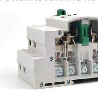 Commutateur de transfert automatique double alimentation 2P 4P 63A 80A 110V 220V à commutation ultra-rapide pour alimentation de secours domestique