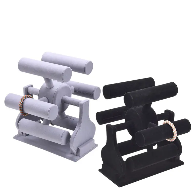 Customized High-End Acrylic Modern Luxury Light Display Racks Disassemblable Jewelry and Watch Accessories for Retail Shops — view 6