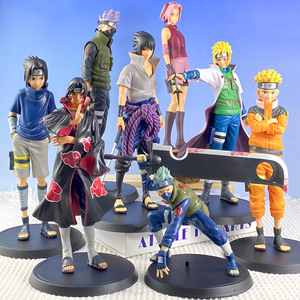 ฟิกเกอร์อนิเมะ narutoed Sasuke Kakashi uchiha Itachi โมเดลของเล่นสะสมรูปปั้นอะนิเมะ - Product Image 1