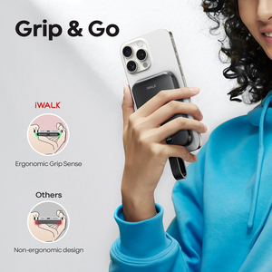 <span class=keywords><strong>Iwalk</strong></span> <span class=keywords><strong>พา</strong></span><span class=keywords><strong>ว</strong></span><span class=keywords><strong>เวอร์</strong></span><span class=keywords><strong>แบงค์</strong></span>ระบบแม่เหล็กไฮบริด10000มิลลิแอมป์15<span class=keywords><strong>ว</strong></span>ัตต์ที่ชาร์จโทรศัพท์ไร้สาย30<span class=keywords><strong>ว</strong></span>ัตต์ชาร์จเร็<span class=keywords><strong>ว</strong></span>แบตเตอรี่สำรองพร้อมสาย USB-C - Product Image 5