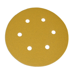 HOT 236U 5 "Papier abrasif automobile jaune 125 mm Disque de papier abrasif en oxyde d'aluminium Fabricant de disques abrasifs 5 pouces - Product Image 3