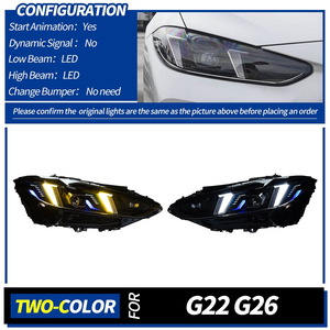 Phare LED bicolore 6000K 6000 lumens 36W Feux de croisement pour Série 4 G22/G80/G82 2021-2025 12V Rétrofit/Mise à niveau Automobile Neuf - Product Image 3