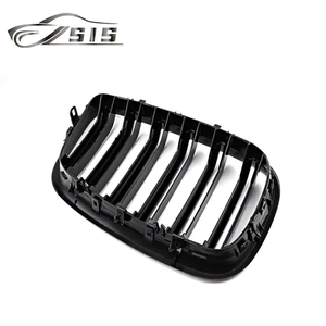 X5X6 2007-2014 Rejilla delantera ABS reemplazo de rejilla de malla de riñón delantera reemplazo de rejilla de parachoques negro para F15 F16 35i <span class=keywords><strong>50i</strong></span> - Product Image 2