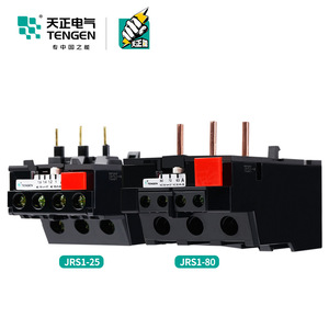 Tengen รีเลย์ป้องกันมอเตอร์, JRS1 09 25A 40 80A สำหรับคอนแทค CJX2 - Product Image 2