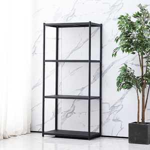 Children's Portable Trolley Bookshelf Easy-to-Install Moveable Multifunction Carbon Steel Picture Book Storage Rack Floor <b>Shelf</b> - Product Image 2