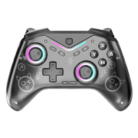 Control Inalámbrico BT para Juegos con Batería Integrada de 600 mAh, Panel Magnético RGB, Autoprogramable para Switch, Steam y Consolas de Juegos