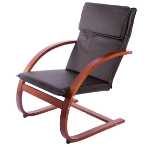 Sedia Relax <span class=keywords><strong>in</strong></span> Legno Massello Nordico, Poltrona per Adulti, Sedia per Donne <span class=keywords><strong>in</strong></span> Gravidanza, Sdraio da Balcone - Product Image 1