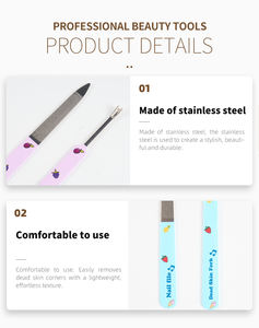 แผ่นฟิลเล็บคุณภาพสูงมืออาชีพที่มีสีสันสองด้านพรีเมี่ยมล้างทําความสะอาดได้สําหรับการดูแลเล็บ - Product Image 5