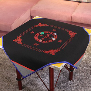 Mahjong <b>Tablecloth</b> <b>Square</b> Thickened Sound Absorbing Slip Resistant Reusable For Home Chess Card Entertainment - Product Image 2