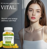 OEM/ODM Gummies de vitamines naturelles à 100 % avec iode, zinc, potassium, magnésium et minéraux pour améliorer la mémoire, le sommeil et les femmes enceintes