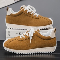 Nouvelles baskets de luxe pour hommes, tendance coréenne, polyvalentes, toutes saisons, semelle épaisse, chaussures de sport décontractées