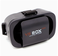 Lunettes VR BOX, réalité virtuelle mobile, lunettes VR intelligentes à porter sur la tête, jeu 3D, audio et vidéo, expérience immersive