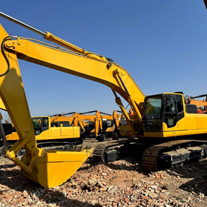 Excavadora de cadenas Komatsu PC400 con cazo de excavación, equipo de construcción pesado usado - Product Image 1