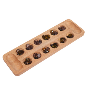<strong>Novelty</strong> Creative Gem <strong>Chess</strong> <strong>Set</strong> 48 Interactive Wood and Glass Stones Educational Toys for Parents and Kids to Play Together - Product Image 5
