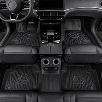 Tapis de sol de voiture imperméables, ensemble complet, anti-poussière, 3D TPE, compatibles avec Mercedes-Benz GLC 5 places