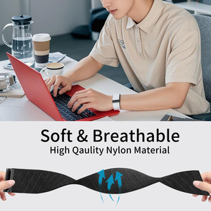 Pièces de rechange et accessoires Eraysun, bracelet en nylon de luxe à rayures pour poignet, bracelet de <span class=keywords><strong>montre</strong></span> pour Whoop 4.0 5.0 - Product Image 3