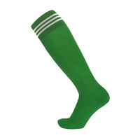 LINGTU Custom LOGO Sports Soccer Chaussettes Bas Hommes et Femmes Striped Knee High Football Socks Anti Slip Customs Gym Nonslip