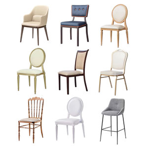 حار بيع نوعية جيدة الصلبة الأسود يموت الصب الألومنيوم مطعم كرسي الطعام - Product Image 5