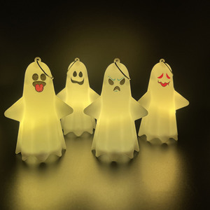 Halloween Decorative Ghost Lamp Pendant Ghost Festival Party Lighting Decoration Halloween Decoration Led Electronic Candle - Product Image 1