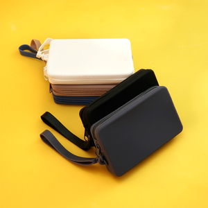 <span class=keywords><strong>Portafoglio</strong></span> da <span class=keywords><strong>donna</strong></span> in Silicone minimalista <span class=keywords><strong>con</strong></span> chiusura a cerniera <span class=keywords><strong>portamonete</strong></span> portatile alla moda per uomo - Product Image 3