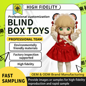 OEM&amp;ODM Custom Factory 9cm <strong>Sleepy</strong> Forest Plush Keychain Blind Box Mystery Toy - Product Image 1