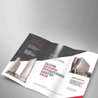 Impression de Flyers Personnalisés avec Logo, Dépliants Pliables, Flyers Publicitaires, Service d'Impression de Flyers, Dépliants de Menu de Restaurant