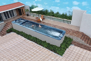 Piscine de nage à contre-courant Swim SPA de 10 mètres, spa, bain à remous FS-S10 avec ISO, CE, SAA, CB - Product Image 2