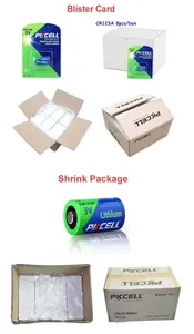 מוכן ספינה באיכות גבוהה עשן גלאי <span class=keywords><strong>3v</strong></span> ליתיום סוללה <span class=keywords><strong>CR123A</strong></span> <span class=keywords><strong>1400mah</strong></span> 1500mah CR123 123A - Product Image 4