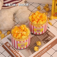 Simulation Popcorn Forme Aromathérapie Bougie Décoration Intérieure Cadeau Main Cadeau Culturel Créatif Vente en Gros Route Entière