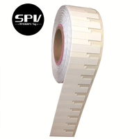 Étiquette RFID UHF passive longue portée flexible anti-métal sur support métallique souple Monza R6P 860-960 MHz