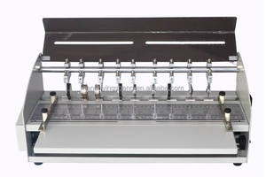 เครื่องพับกระดาษไฟฟ้า H500 อเนกประสงค์ ไม่ต้องตัด เครื่องพิมพ์ สมุดโน้ต เครื่องกดกระดาษ 6 หัวพับ - Product Image 6