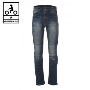 Jeans moto certifiés Carbide TORIN CE avec fibre aramide Blue Stonewash 28 - Product Image 1