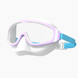 Gafas de Buceo de Silicona Líquida con Marco Grande de Vidrio Templado, Máscara de Buceo de Doble Tono para Adultos - Product Image 5