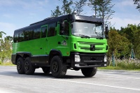 6 por 6 Nuevos Mini autobuses Dongfeng Coach Bus en stock con All Wheel Drive AWD Buses 30 Asientos de pasajeros a la venta
