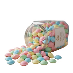 Bonbons aux fruits exotiques en forme de soucoupe volante, gaufrettes croustillantes rétro avec design satellite coloré, snacks OEM/ODM haut de gamme, vente chaude - Product Image 1
